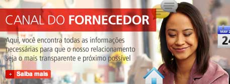 Conhe�a o Canal do Fornecedor