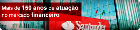 banner Santander no Brasil
