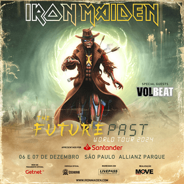 Show Iron Maiden Brasil 2024 - Santander na Música