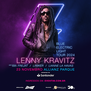 Show Lenny Kravitz Brasil 2024 - Santander na Música