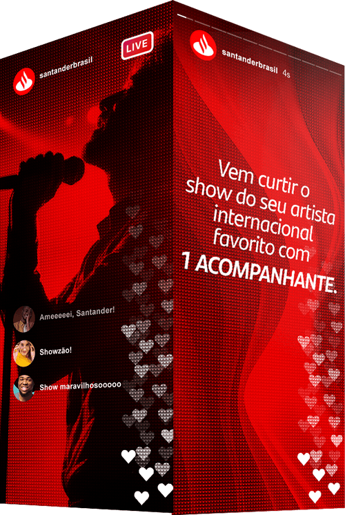 Promoção Santander na Música