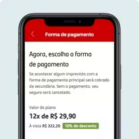 Escolher forma de pagamento