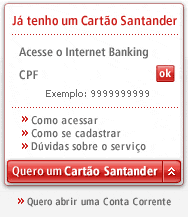 Acesse o Internet Banking
